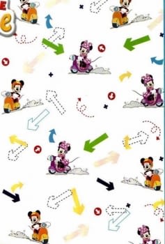 Visillos confeccionados Mickey y Minnie Mouse
