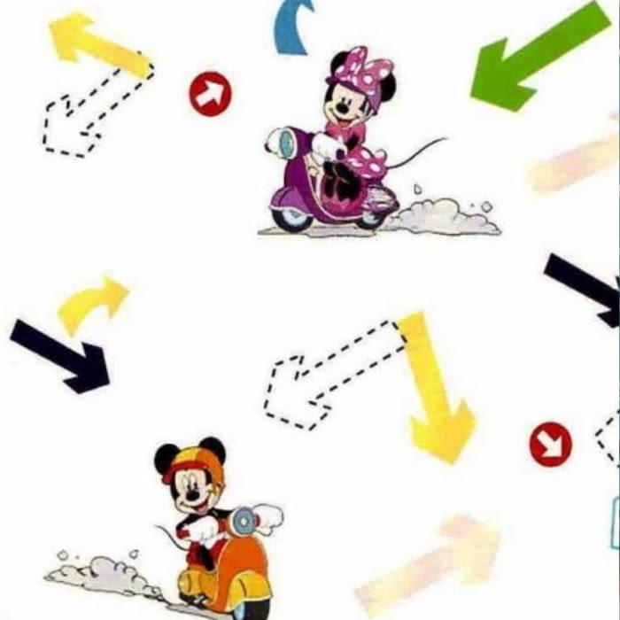 Visillo confeccionado Mickey y Minnie Mouse - 2