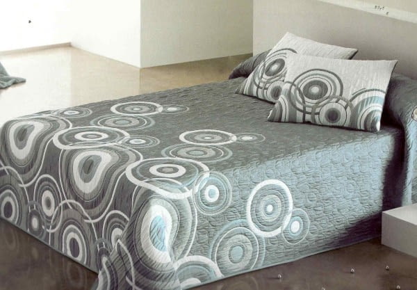 Colcha reversible Aro.
