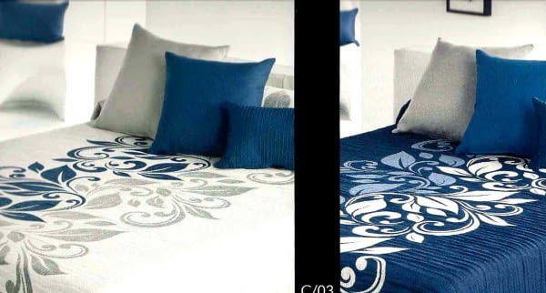 Colcha reversible La. - 1