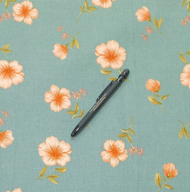 Retal Tela Cretona turquesa 60 x 280 cm - 2