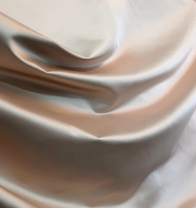 Tela Raso seda beige - 2