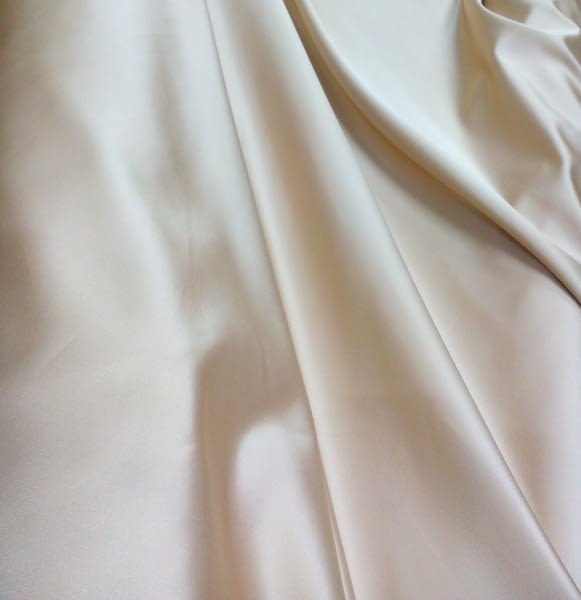 Tela Raso seda beige - 4