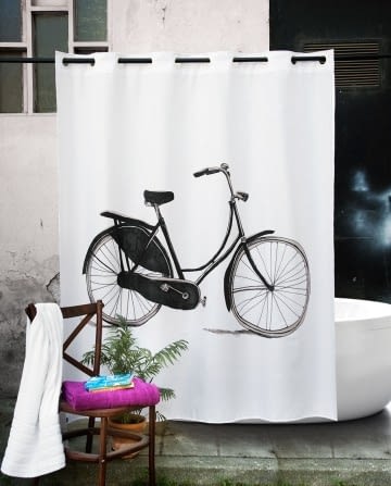 Cortina baño bicicleta