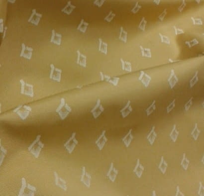 Tela Otomán ocre rombito