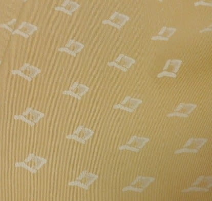 Tela Otomán ocre rombito - 2