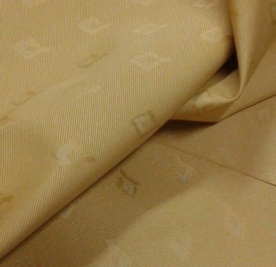 Tela Otomán ocre rombito - 3