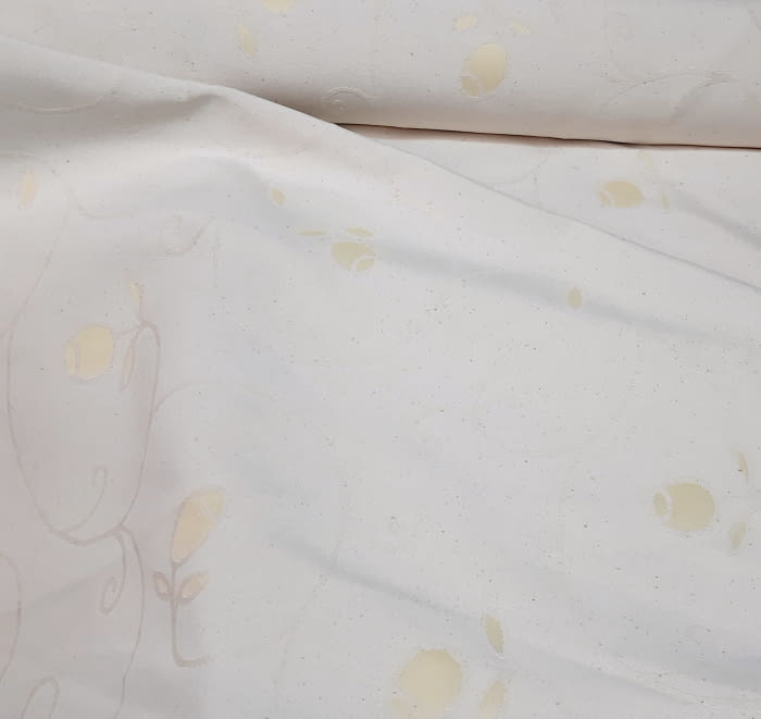 Tela Loneta reversible amarilla 280 - 2