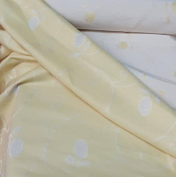 Tela Loneta reversible amarilla 280 - 6