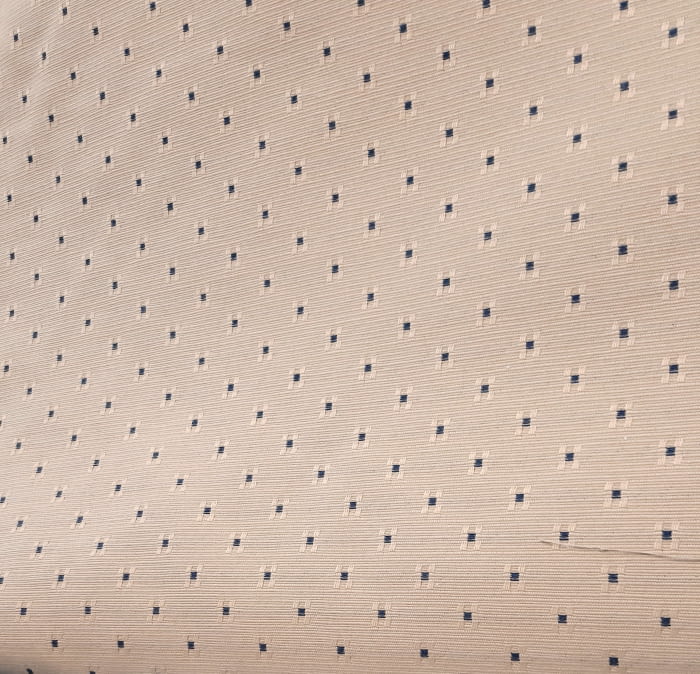 Tela Tapicería de otomán beige ocre 280 - 2