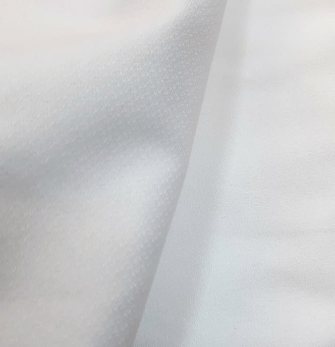 Tela mantelería Crep blanco
