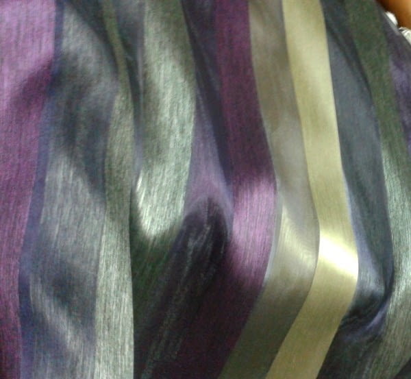 Tela visillo organza seda morada