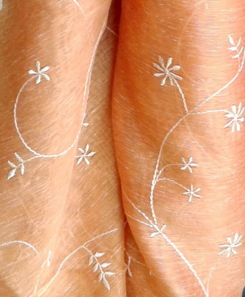 Tela Visillo bordado