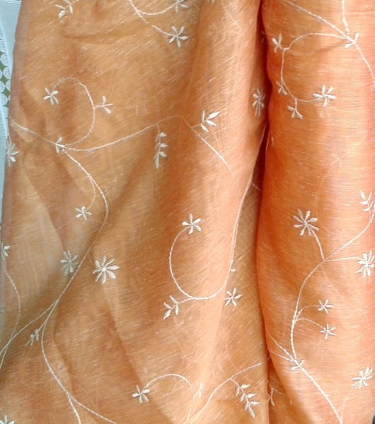 Tela Visillo bordado - 3