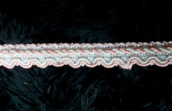 Galón blanco rosa - 2