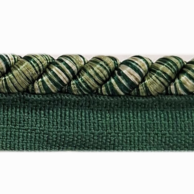 Cordón brillante con pestaña verde - 2