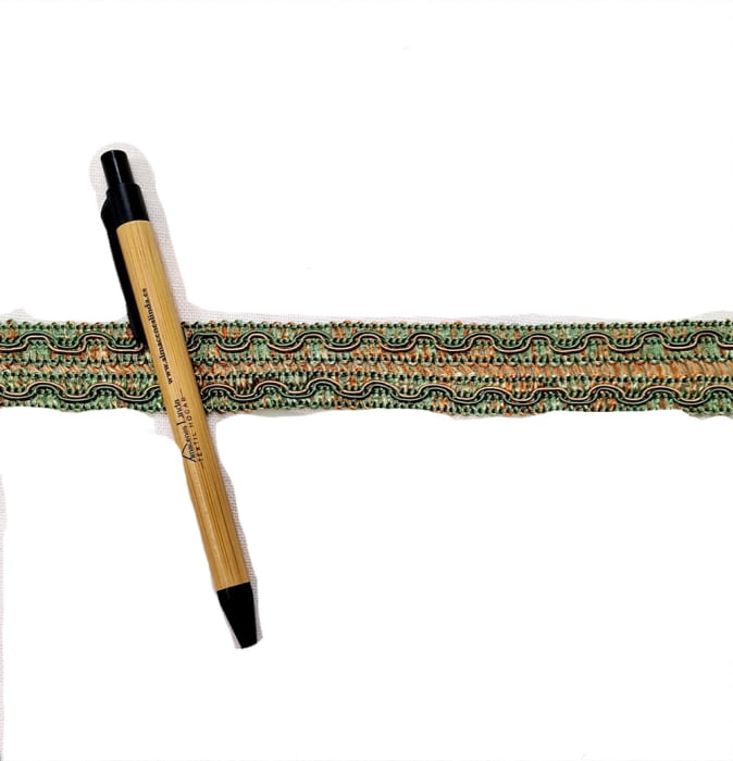 Galón verde y naranja brillante - 1