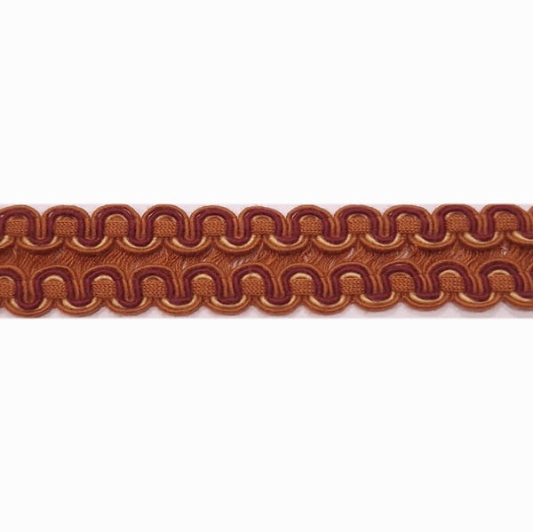 Galón doble de algodón teja - 3