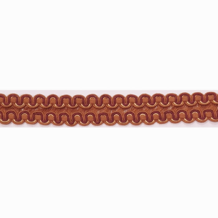 Galón doble de algodón teja - 5