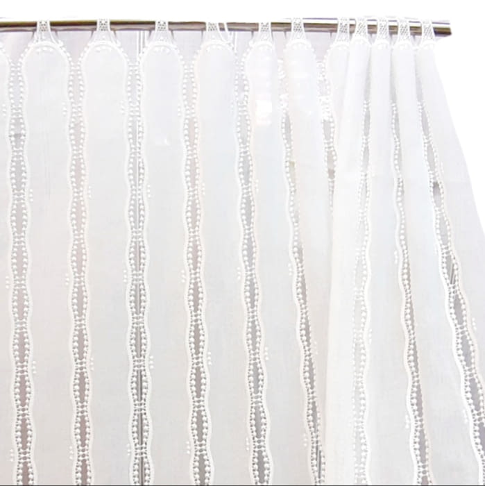 Tela Visillo holandés confeccionado altura 150 - 4