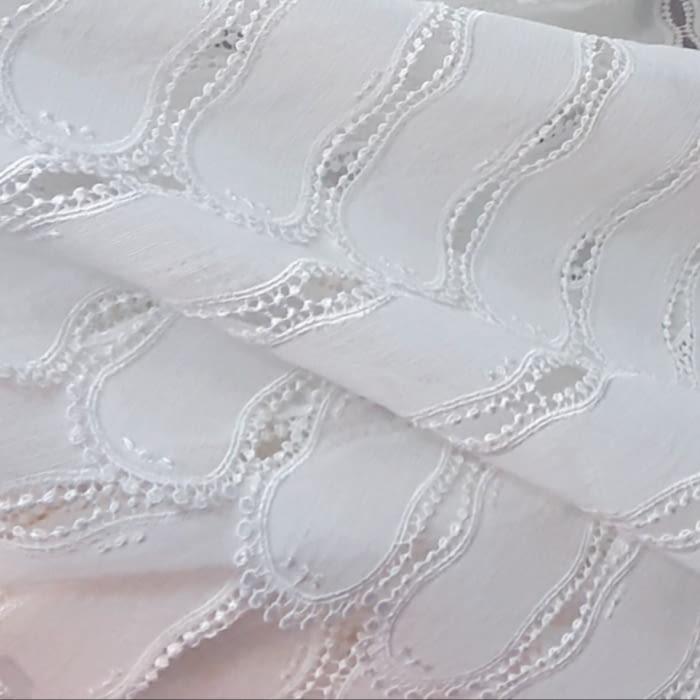 Tela Visillo holandés confeccionado altura 150 - 5