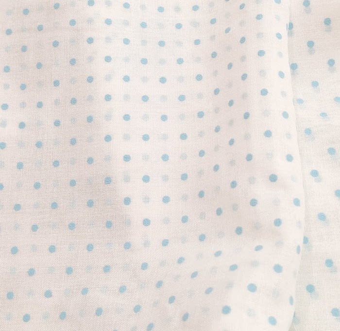 Tela Plumeti turquesa - 5