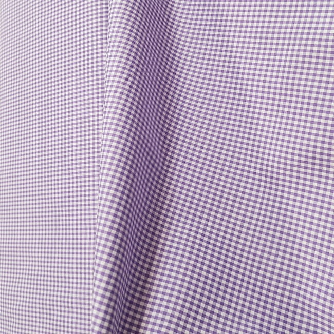 Tela Vichy cuadros lila