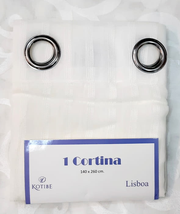 1 Visillo Lisboa blanco - 3