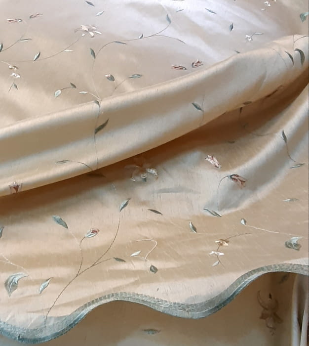 Tela seda flores 280 - 3