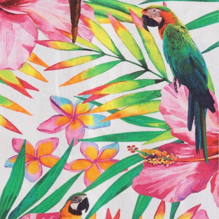 Tela half panamá papagayos - 1