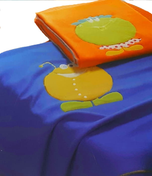 Mantas polares bordadas 140 x 190 - 3