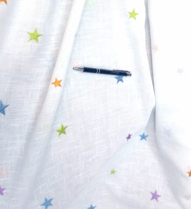 Tela Visillo estrellitas - 6