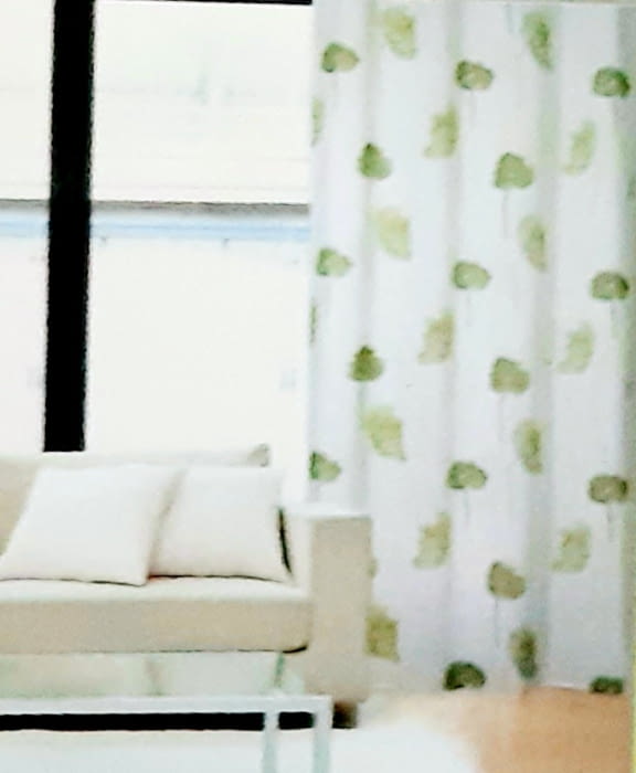 1 Visillo Poppy flor verde - 4