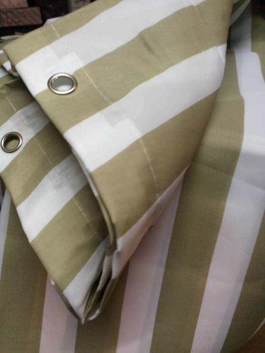 Cortina de baño París marrón claro - 1