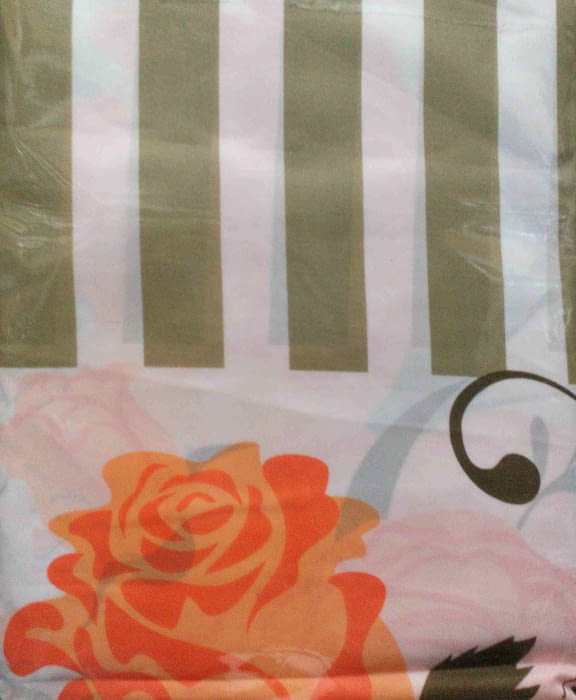 Cortina de baño París marrón claro - 2