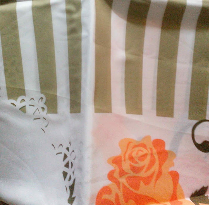 Cortina de baño París marrón claro - 3