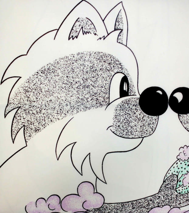 Cortina baño gatos - 1