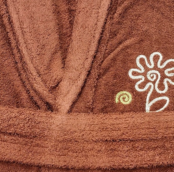 Albornoz rizo marrón Calidad Extra 450 g - 2