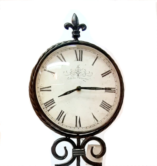 RELOJ DE PIE HIERRO - 3