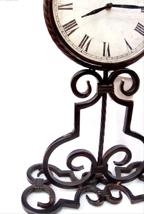 RELOJ DE PIE HIERRO - 4