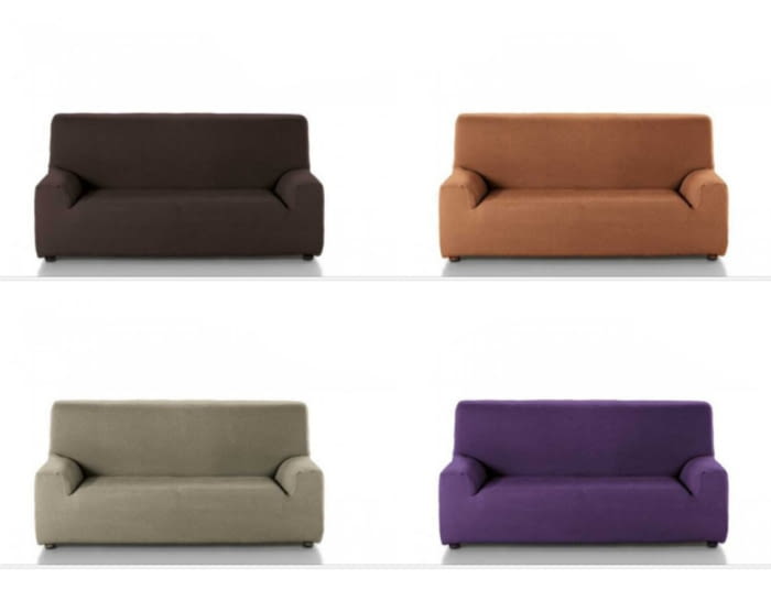 Fundas de sofá bielásticas chenilla Enz. - 5