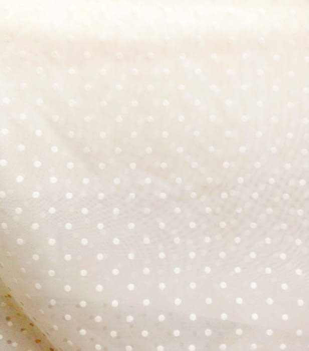 Tela PLUMETI VOILE BEIGE 55 x 280 cm - 1