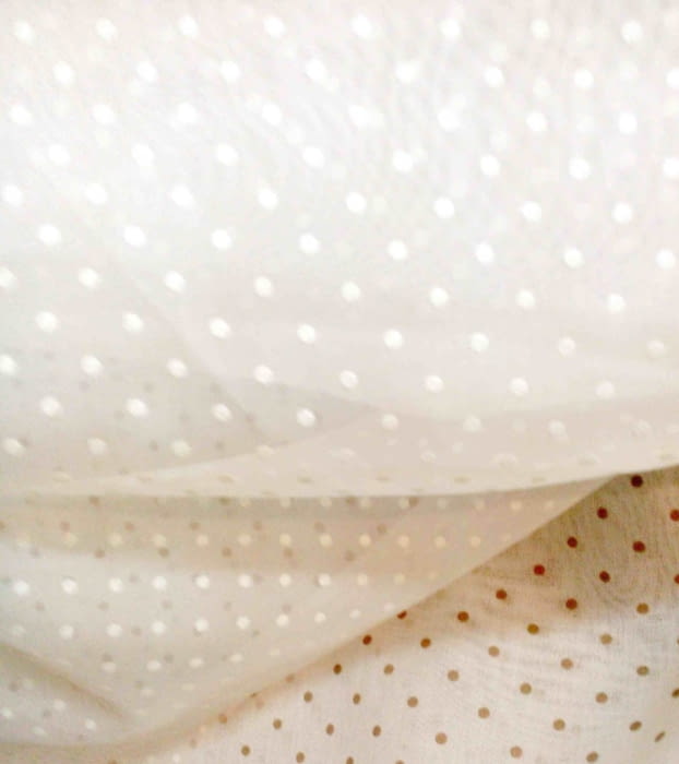 Tela PLUMETI VOILE BEIGE 55 x 280 cm - 2