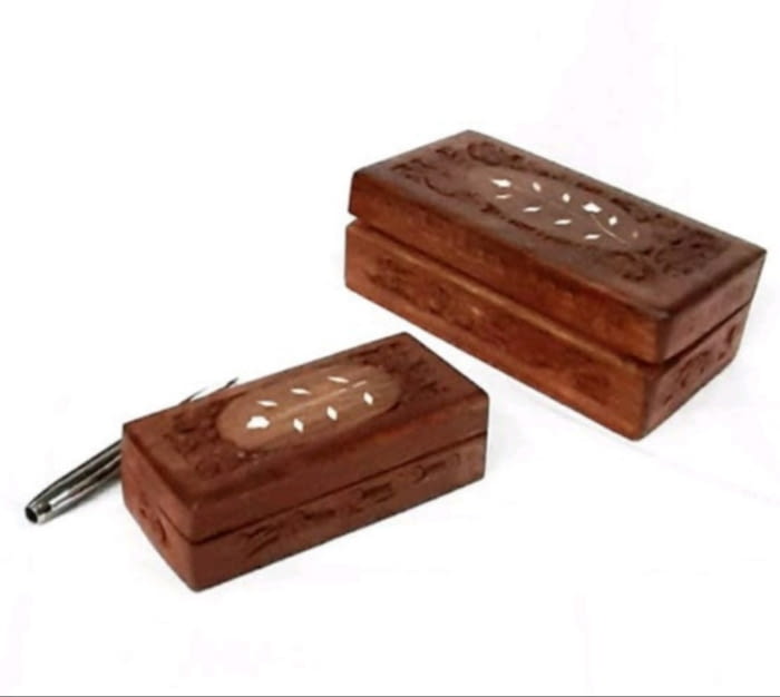 CAJAS MADERA TALLADA