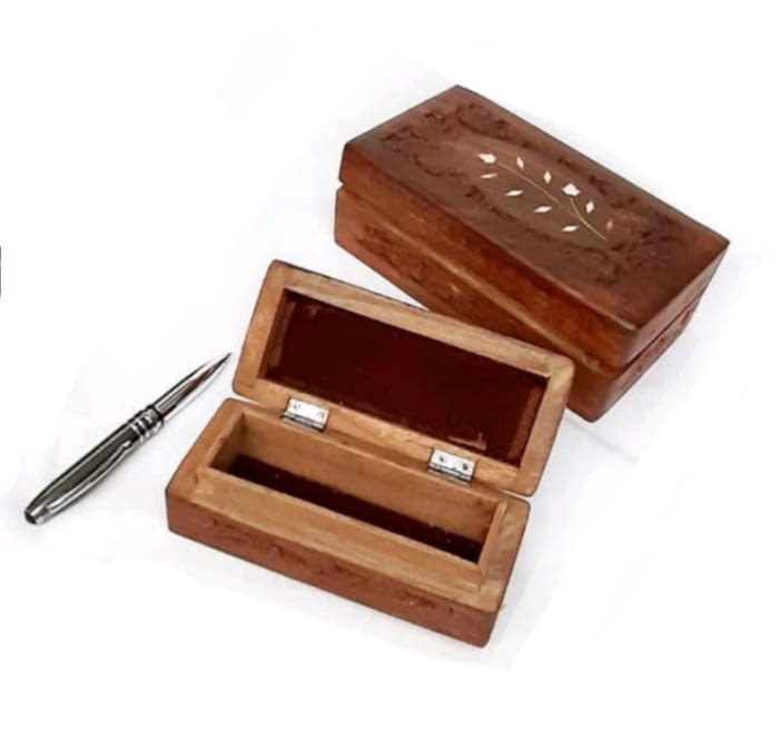 CAJAS MADERA TALLADA - 3