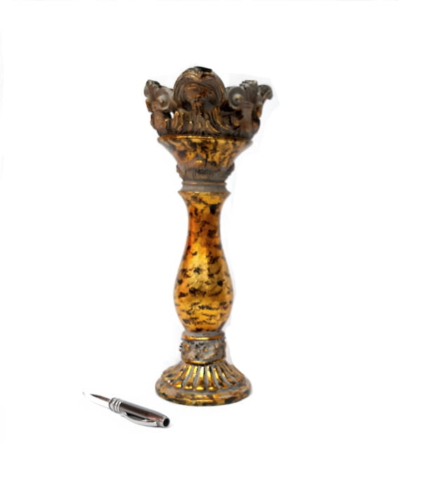 PORTAVELAS DORADO - 2