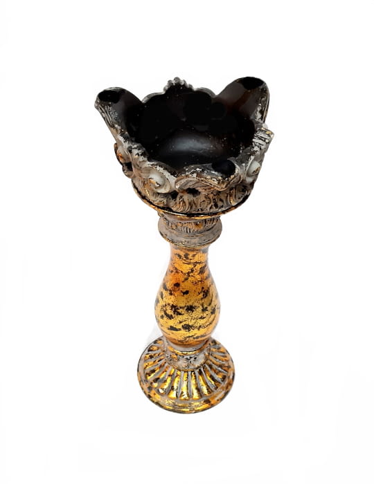 PORTAVELAS DORADO - 3