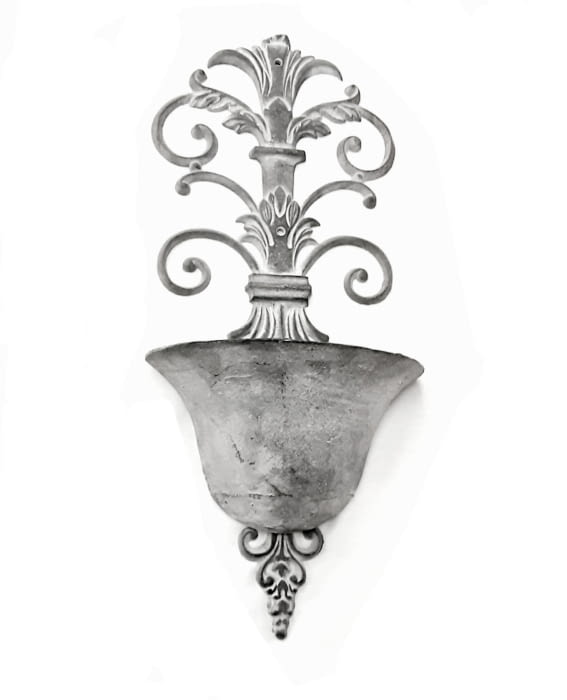 MACETERO HIERRO FORJADO