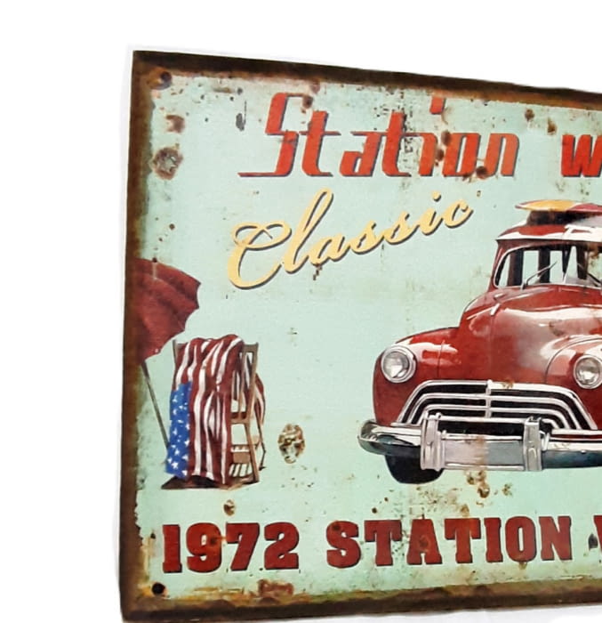 CUADRO vintage COCHE ANTIGUO - 1