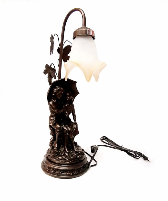 LÁMPARA MESA pareja paraguas